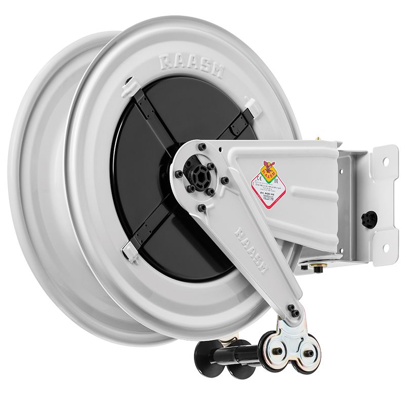 Avvolgitubo professionale in acciaio verniciato o inox fino a 20 metri - IMG 0