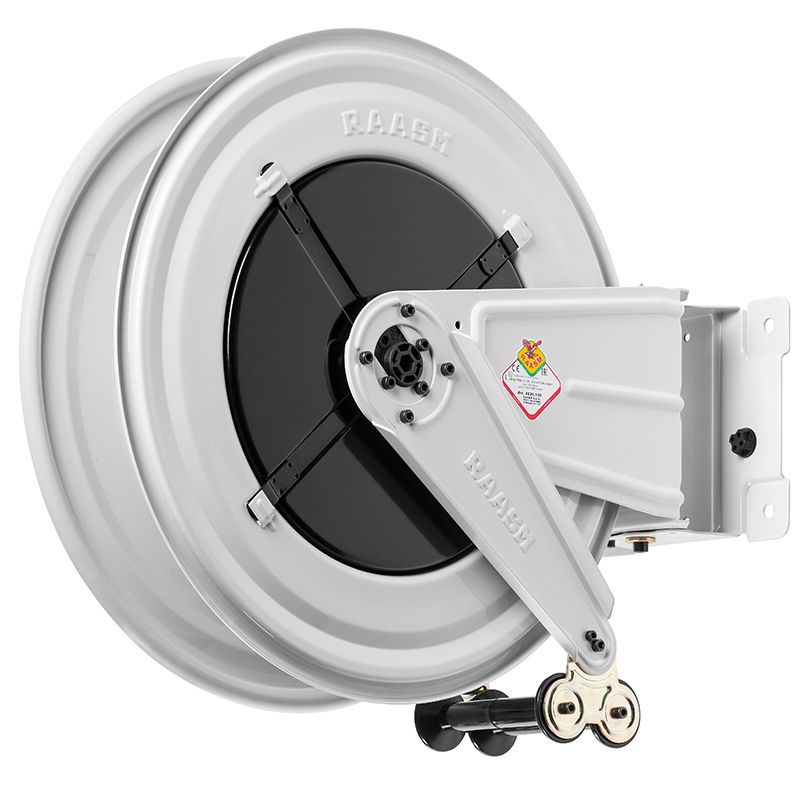 Avvolgitubo professionale in acciaio verniciato o inox fino a 30 metri - IMG 0